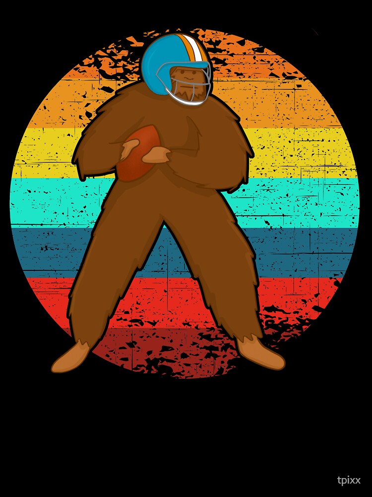 Bigfoot Football Grunge Circle by tpixx