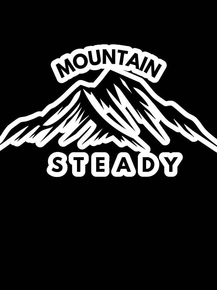 Majestic Mountain Steady Outdoor Adventure Art by Plain Sight Prints-shop2050