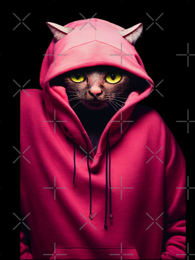 Cute Black Cat-Halloween Black Cat- Funny Black Cat by hassendz