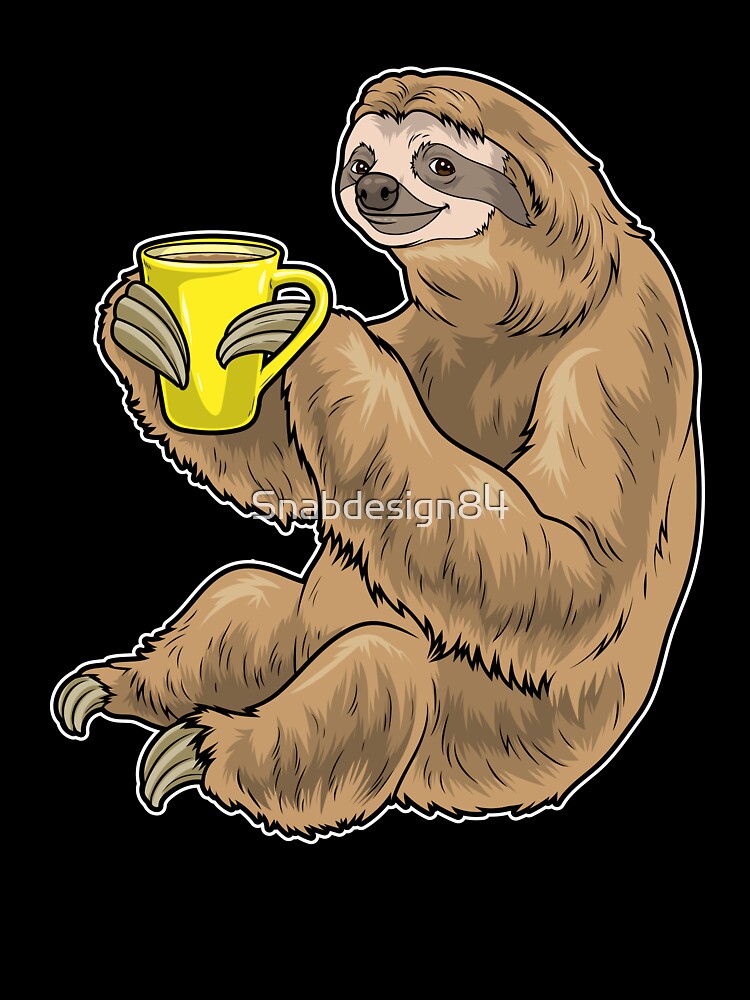 Sloth Coffee Mug by Snabdesign84