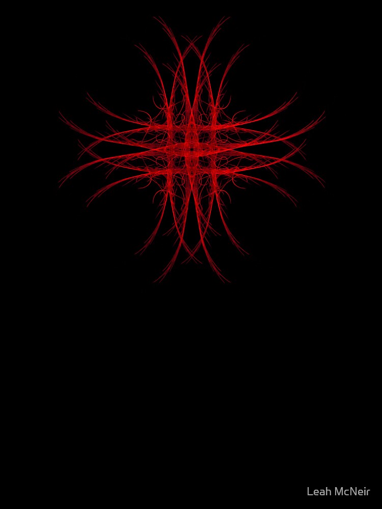 "The Red"  - Fractal Art by Leah McNeir
