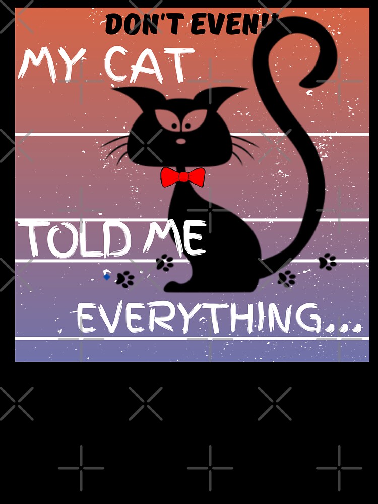 Cat looking at sunset: my cat told me everything by BuddyBoots
