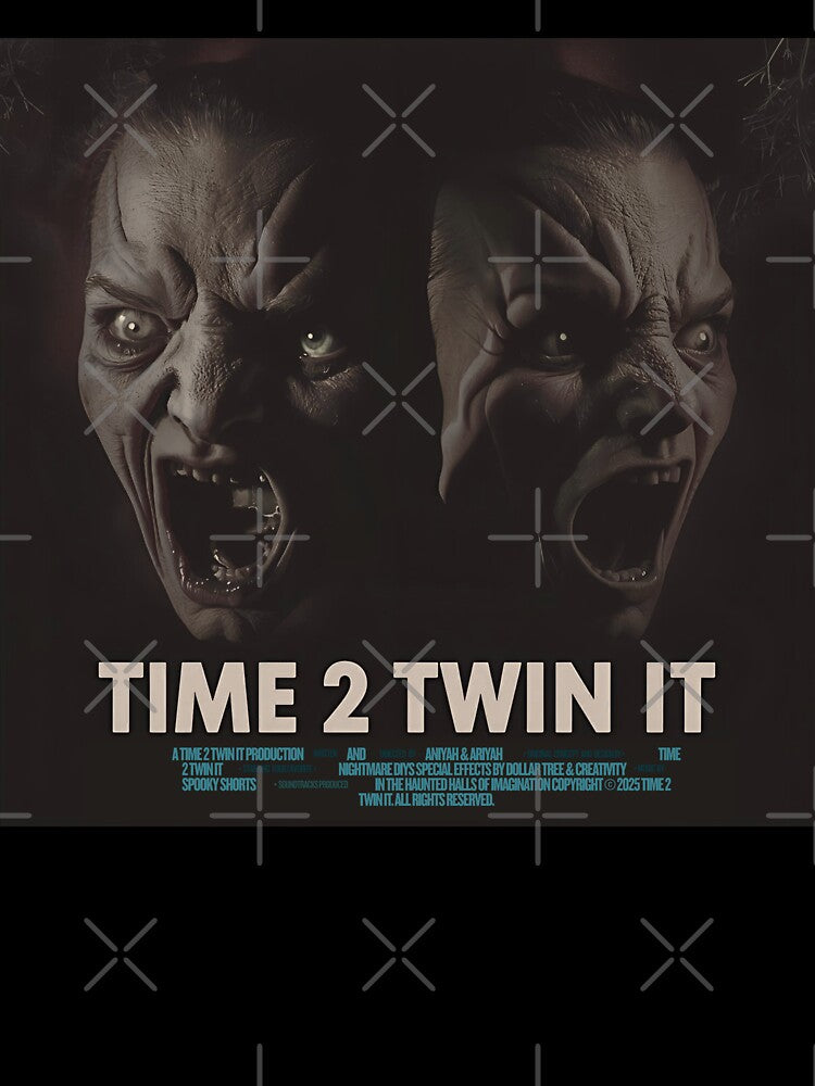 Time 2 Twin It Scary DIY Shirt Vintage Horror and Halloween Craft Tee | Time2TwinIt | Time 2 Twin It by LAVegasVibes