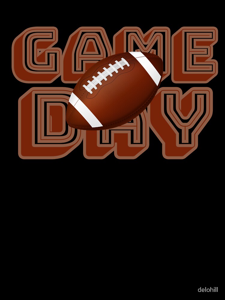 American Game Day Football Sport Design by delohill