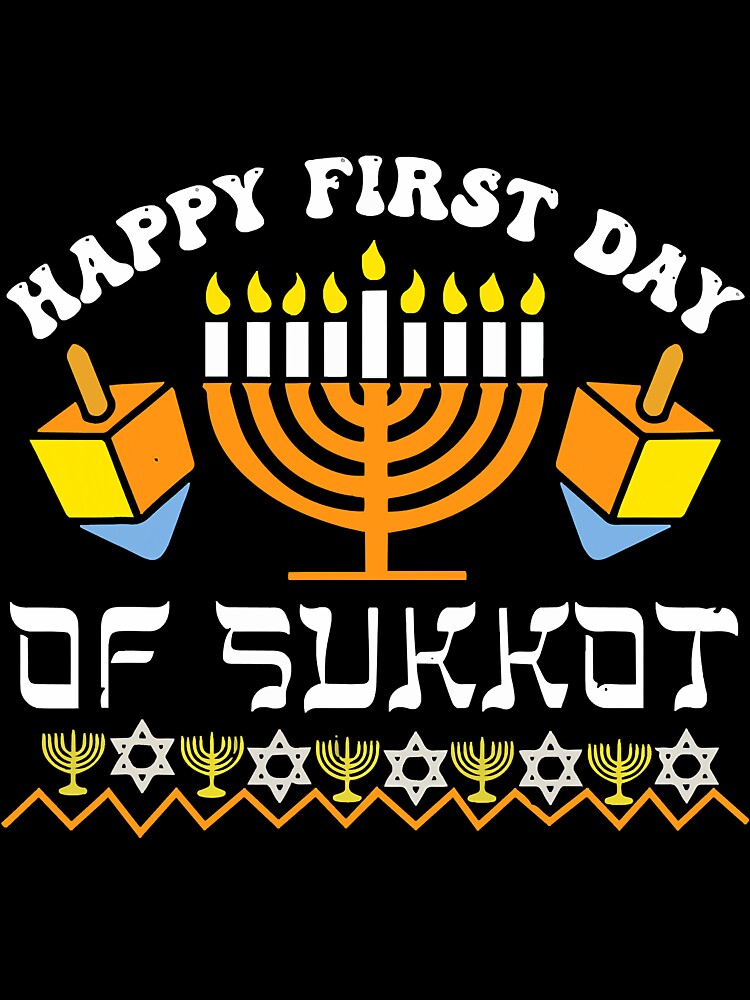 Funny Happy Sukkot Holiday Jewish by SkyCloudBlue