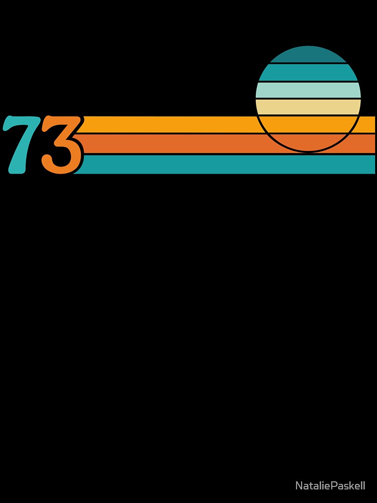Retro Sunset + Stripes 73 by NataliePaskell