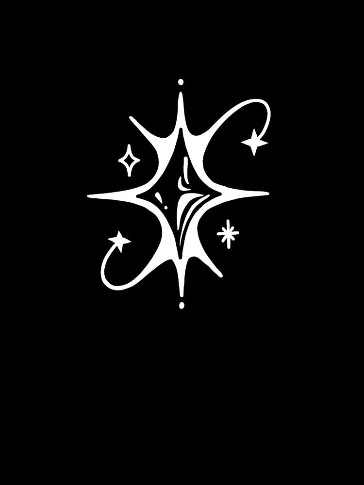 Celestial Monochrome Star by byuzma