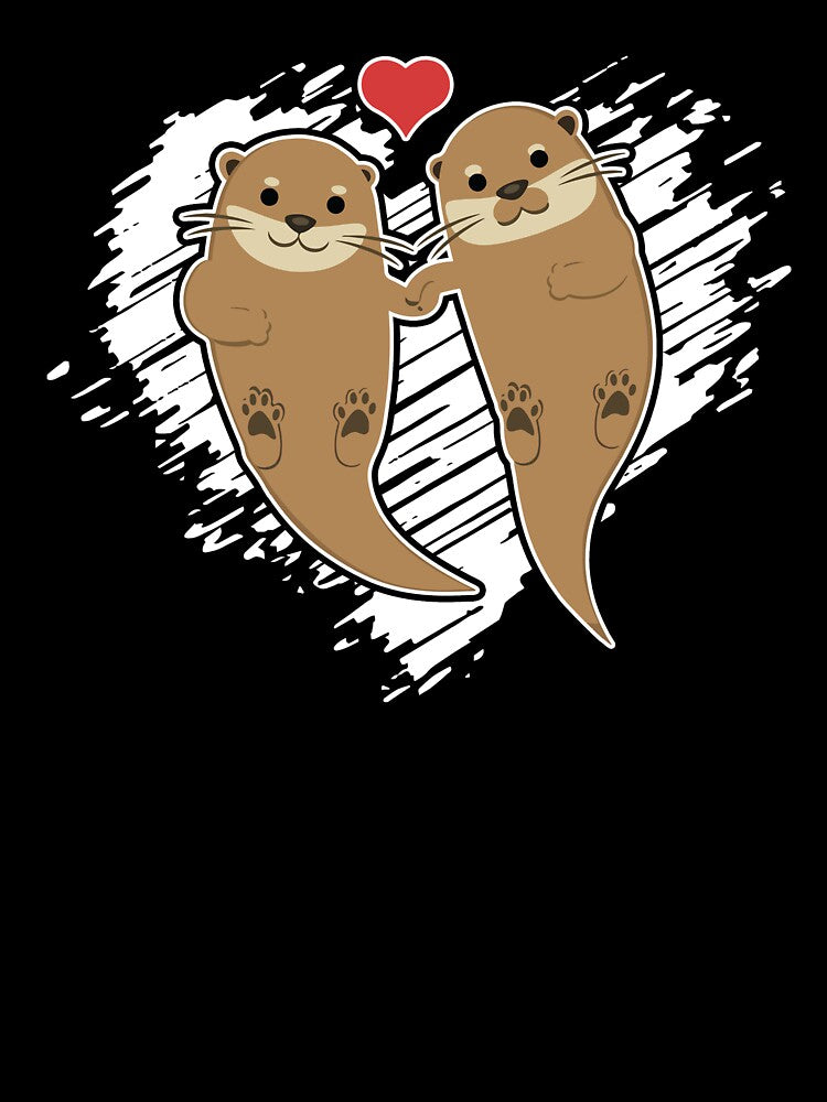Otter - Otters In Love by UnknownArtistt