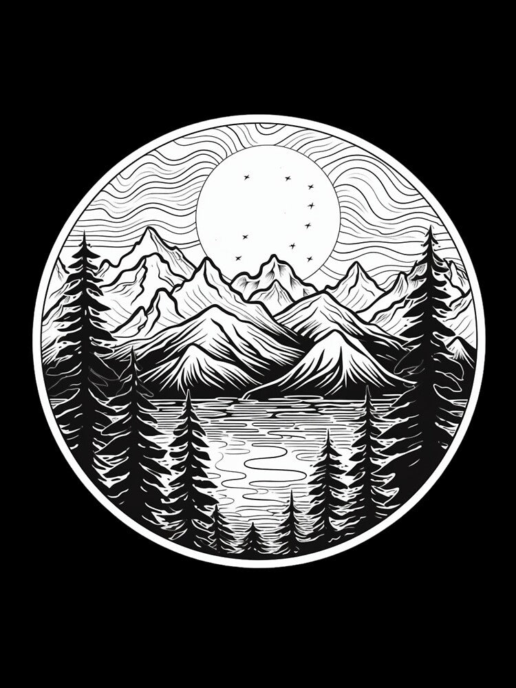 minimal mountains by katelynstum
