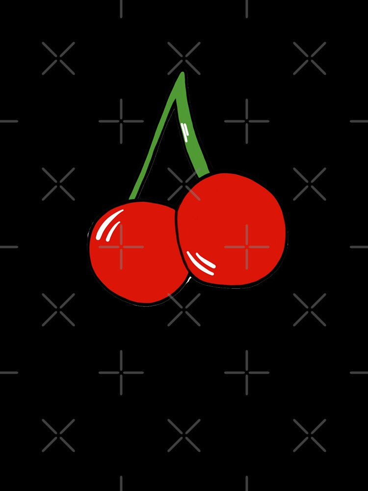 Dark cherry, cute red cherries by Barolina