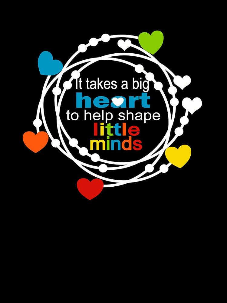 Teacher Appreciation Gift-It Takes A Big Heart design by Sapphire Star