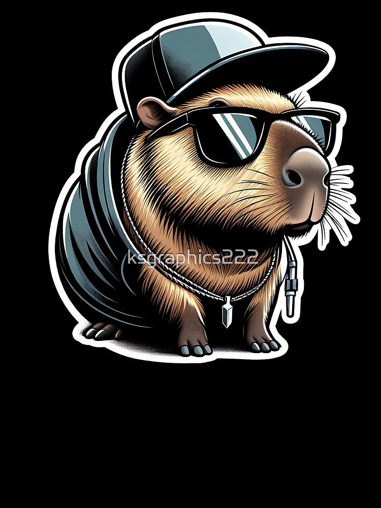 Capybara Art #43 | Capybara Lovers by ksgraphics222