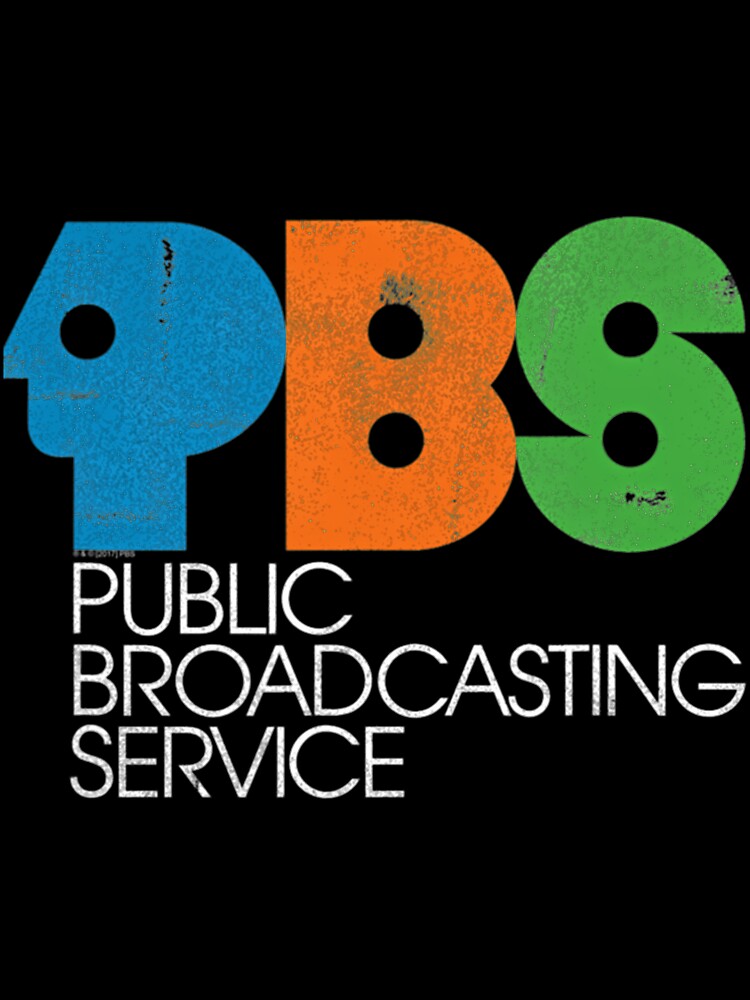 Pbs Vintage Logo Distressed by ZenSpiritArt