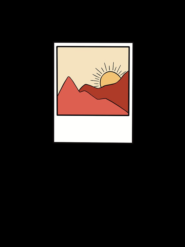 mountain sunset by v3r9n1c4