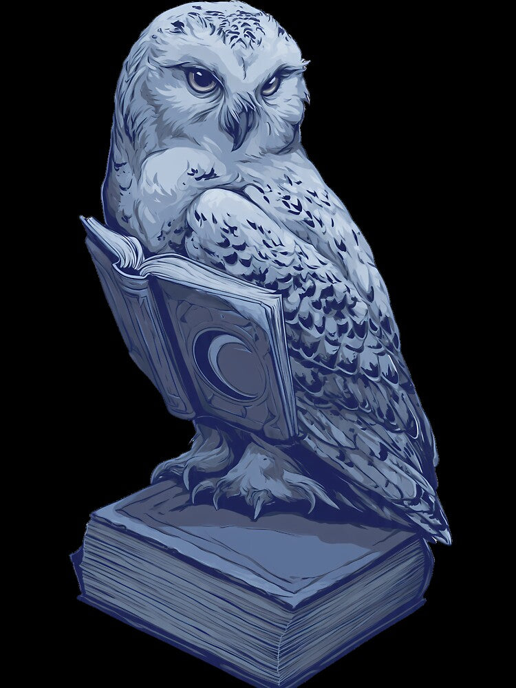 Grimoire Owl by IllumeInk