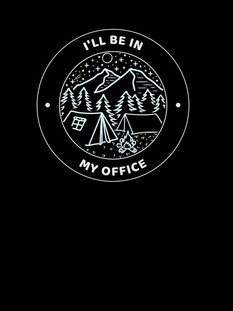 Camping is my new office by Salloran