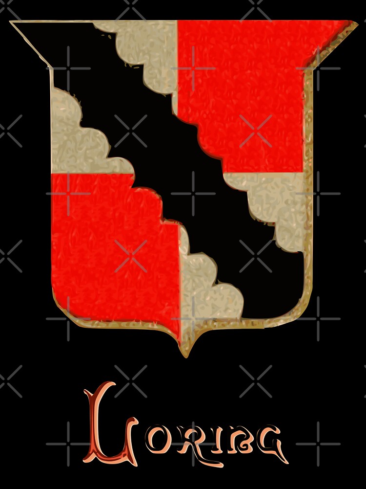 Loring Family Coat of Arms by Heraldica