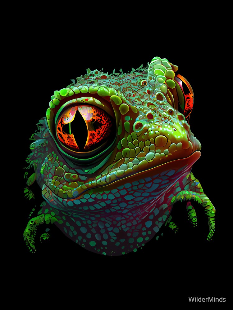 Mr. Green Frog by WilderMinds