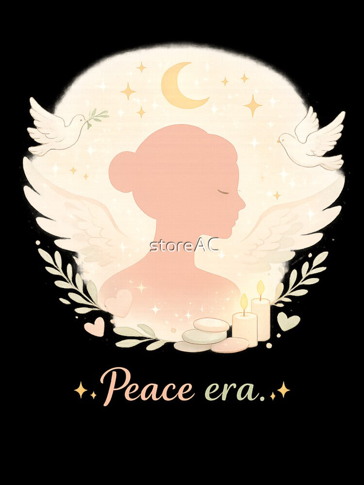 Peace Era – Pastel Calm Mental Health Aesthetic Design by storeAC