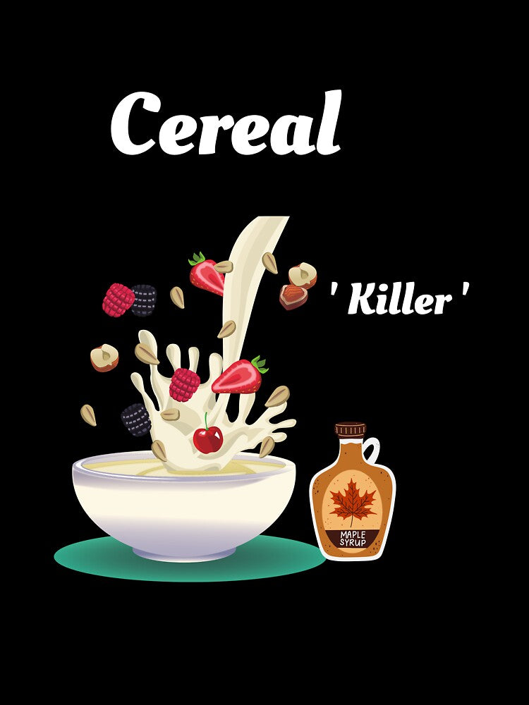 Cereal killer t shirt by WearNvibe