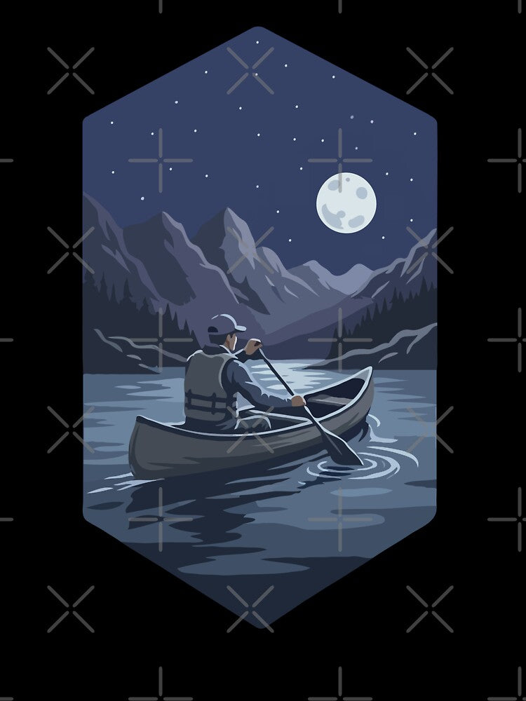 Night Canoeing by Catzura