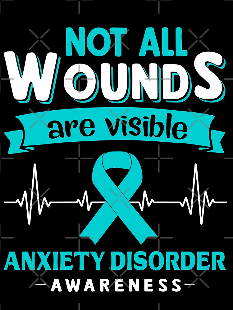 Anxiety Disorder Awareness Not All Wounds Are Visible by Victormoratalla
