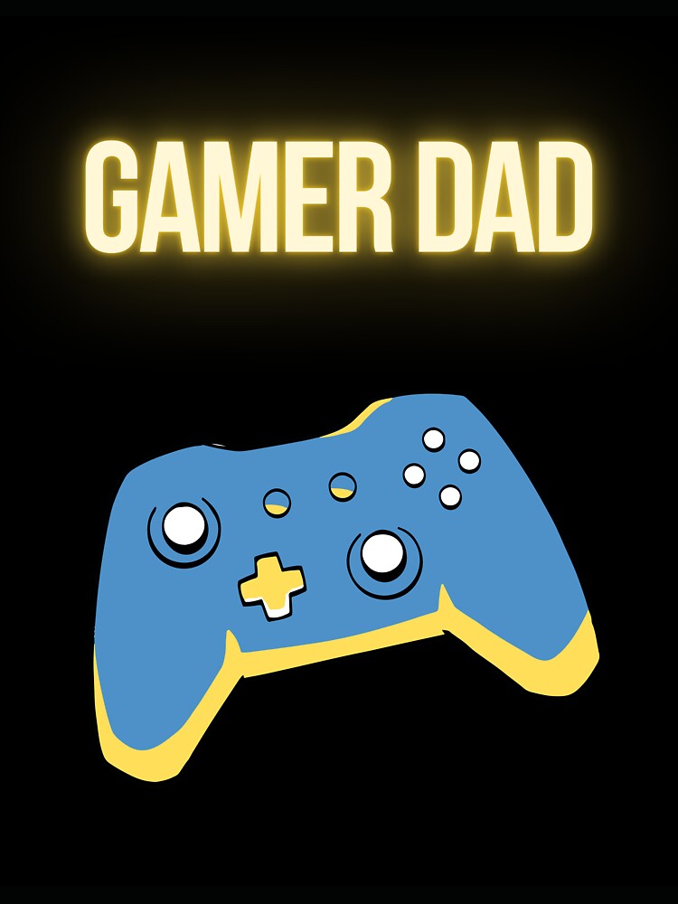 Gamer Dad T Shirt - Father's Day - Birthday Present - Gift - Daddy Gift - Game - Video Game by guik32