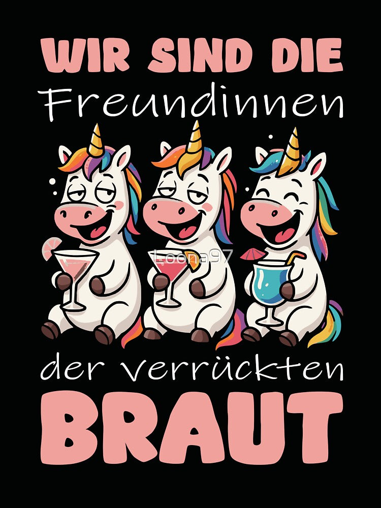 Bachelorette Party Unicorn Bride Bachelorette Party by Loona97