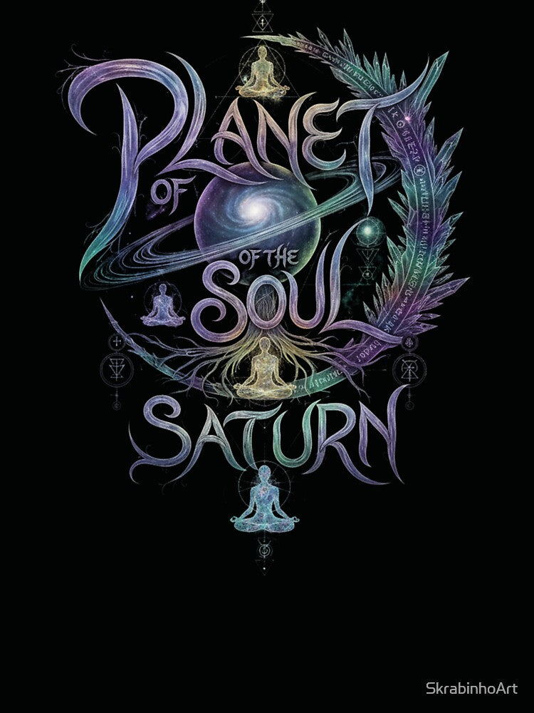 The Planet Of My Soul Saturn by SkrabinhoArt