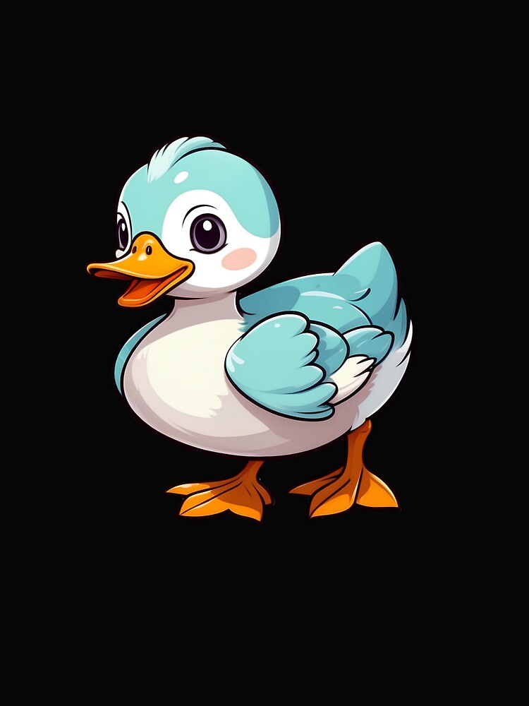 cute duck in pastel colors by Cute-huh