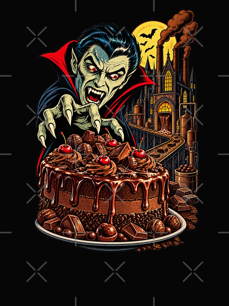 Vintage Pulp Comic Halloween Design by timiparkerart
