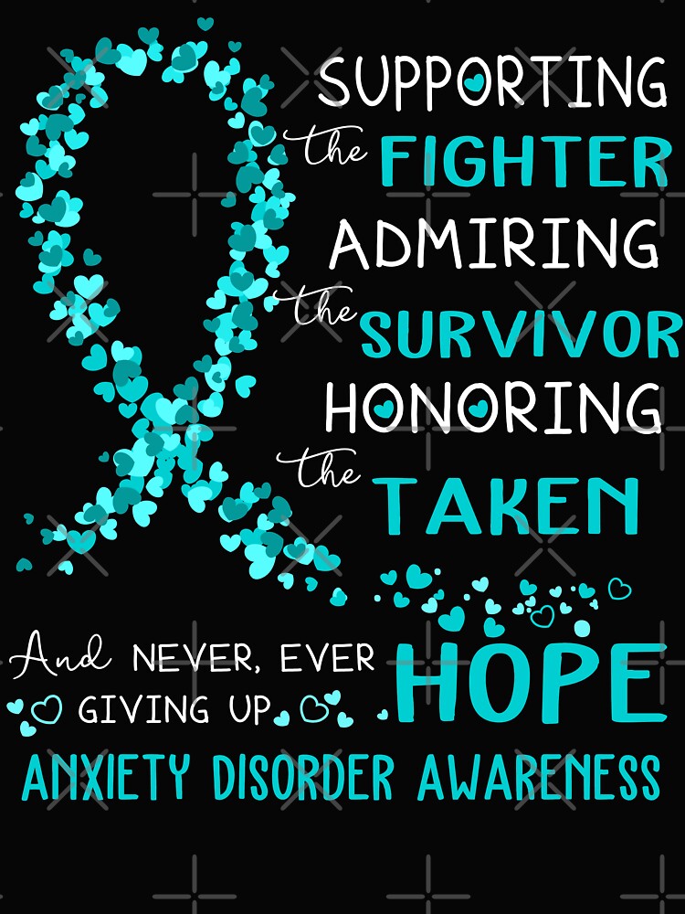 Supporting Fighter Anxiety Disorder Awareness by largellie
