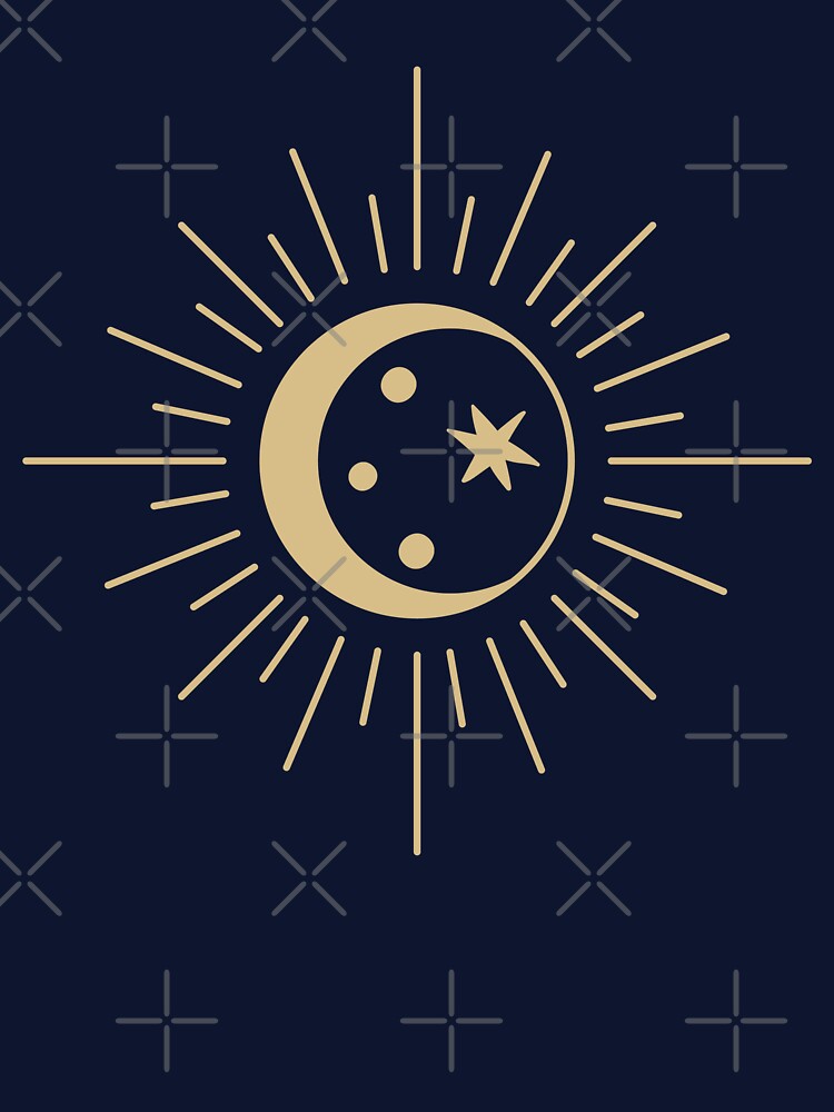 Spiritual Celestial Crescent Moon by Blok45