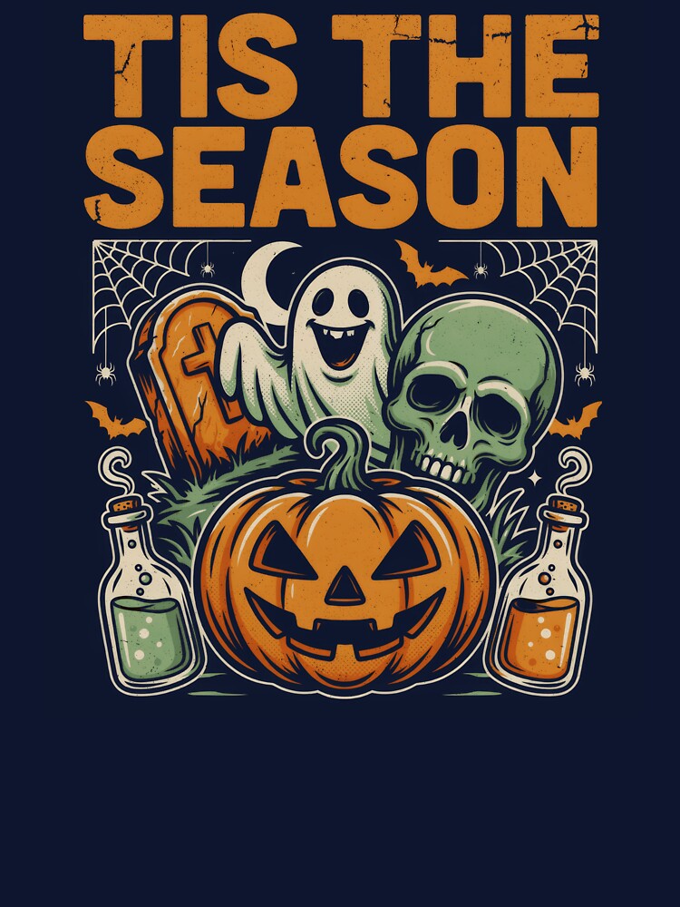 Tis The Season Halloween Ghost Graphics by PrintSpire Studios