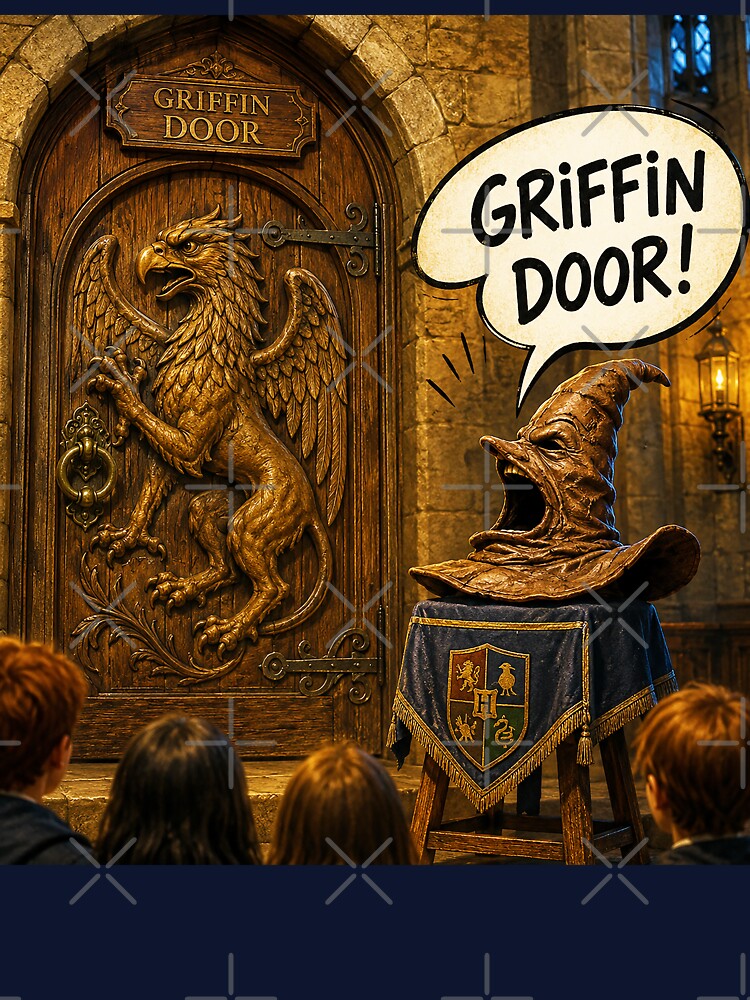 ✨ MYTHUNDERSTOOD COLLECTION ✨ - Griffin Door by WheelieGdArt