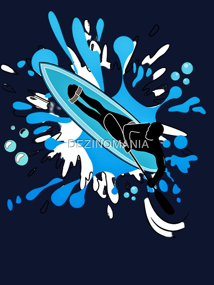 The Kayak Splash by DEZINOMANIA