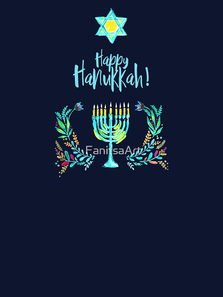 Happy Hanukkah by FanitsaArt
