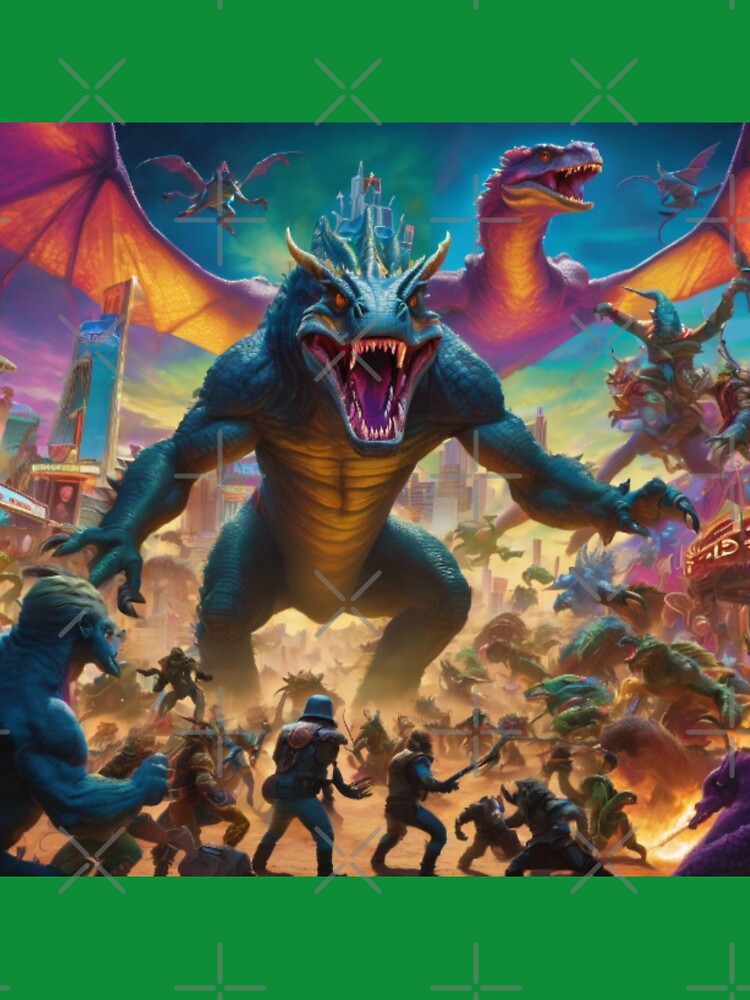 Retro Monster Mashup by Buckwig