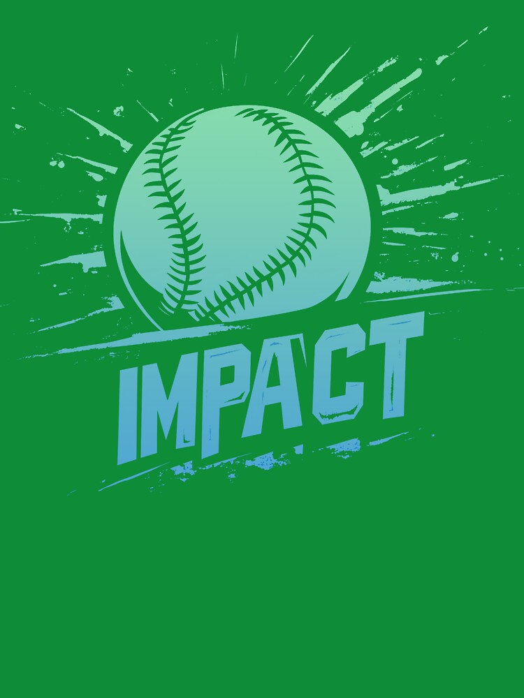 Copy of  Baseball "Impact" tee by Zen Lael