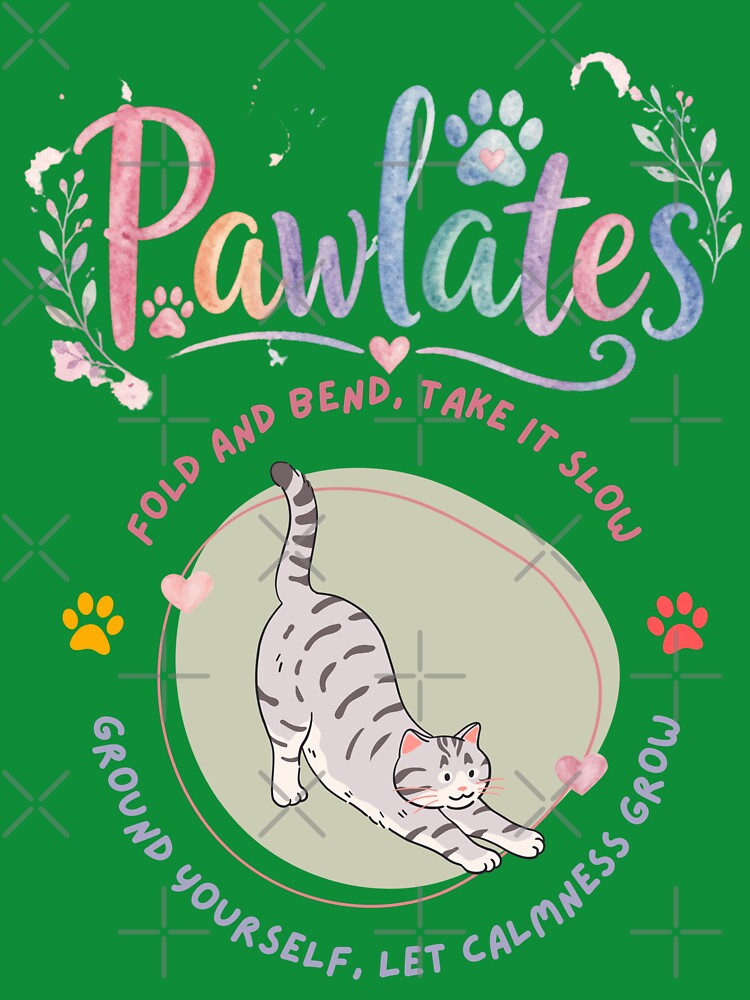 Calm Paw-lates Cat Mom Shirt by Sweet-A-Dsignz
