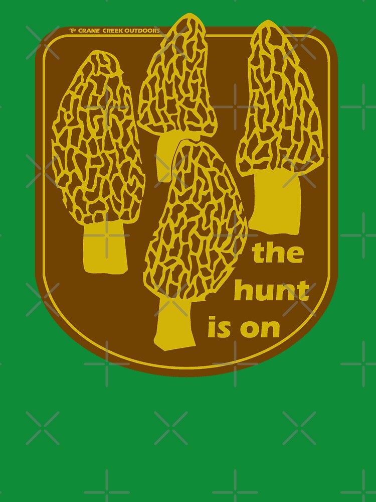 Morels: The Hunt is On, Brown and Gold by CraneCreek