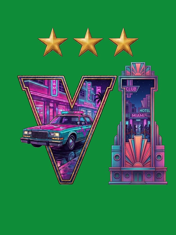 Miami Neon Sunset V1 Shirt, 80s Tropical Vacation Graphic, Vintage Florida Palm Tree Design, Miami Nights by aalbouch