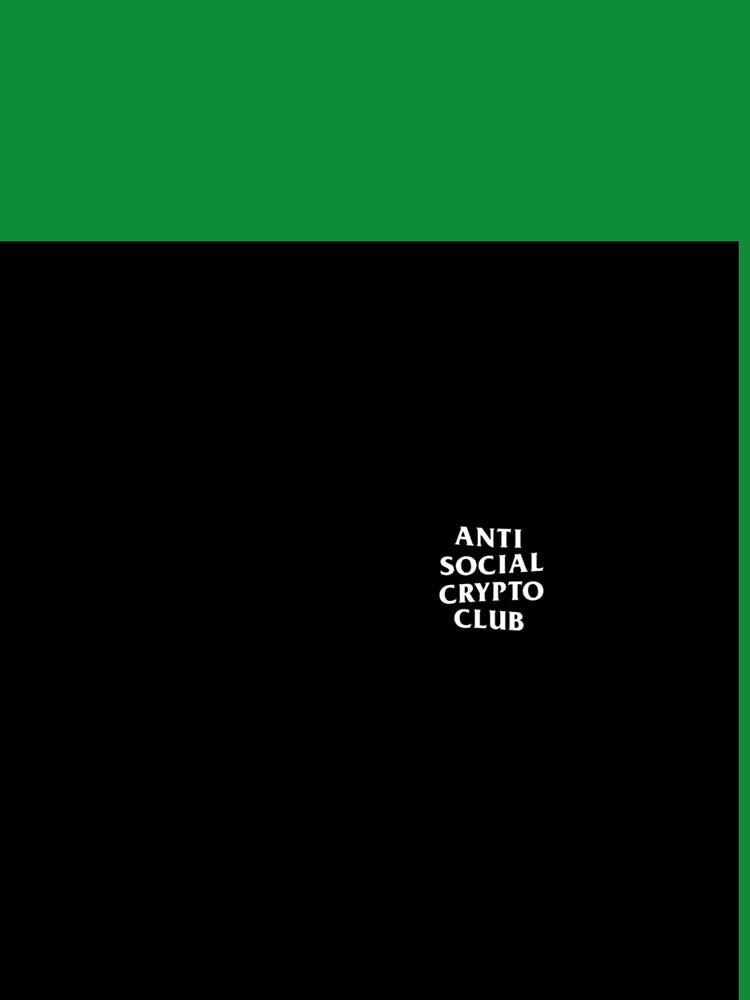 Anti Social Crypto Club Graphic T-Shirt by SandrEilersGell