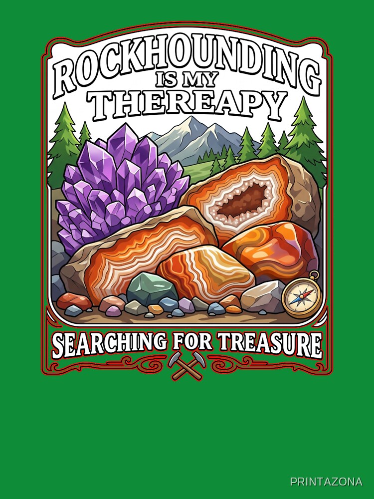 Rockhounding Is My Therapy by rockazona