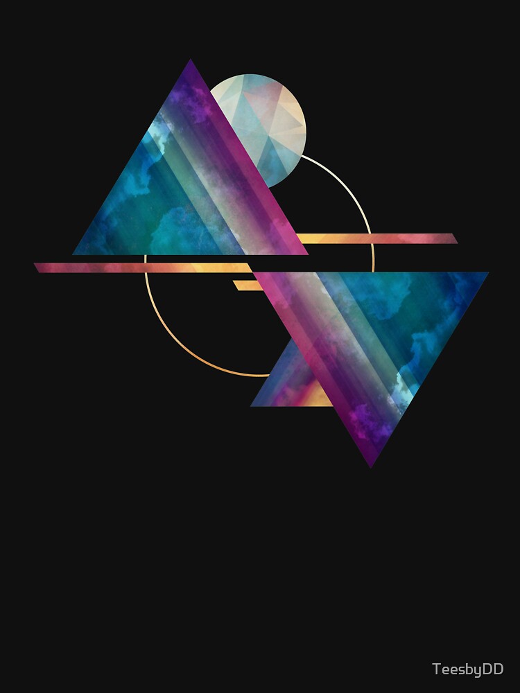 Geometric Mountains - Echo Chamber by TeesbyDD