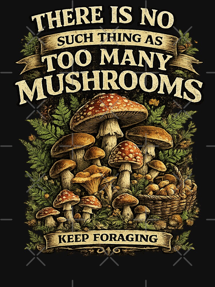 Funny Mushroom Foraging by Harpagann