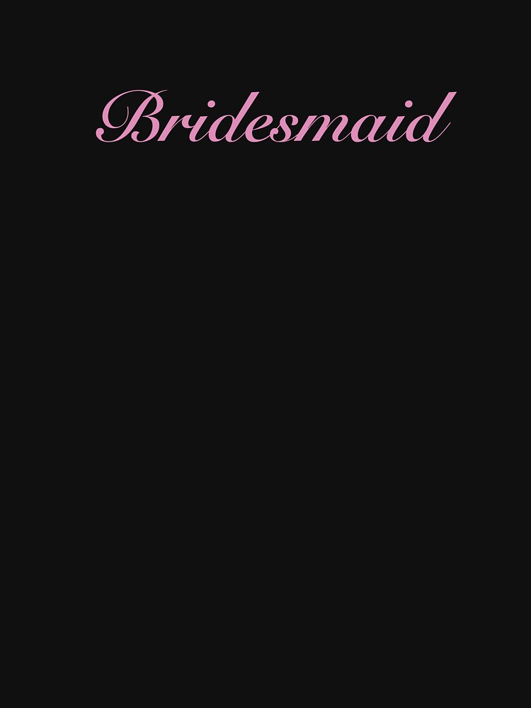 Bridesmaid Gift in Pink by Lauren Kenney