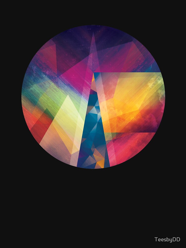Pinnacle - Abstract Geometric Mountains by TeesbyDD