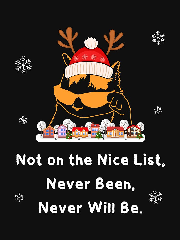Funny Orange Cat Christmas Meme - Sarcastic Christmas Saying by Cat Stories