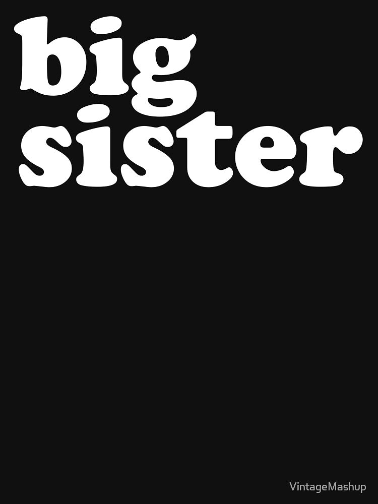 Big Sister Sibling Reveal Announcement by VintageMashup